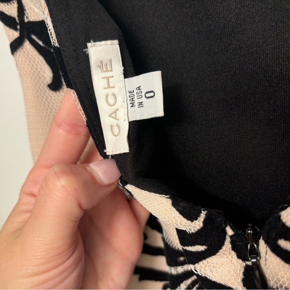 Black and White Mermaid Formal Dress - Picture 8 of 8